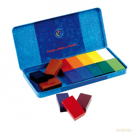 Bijenwasblokjes - 16 Kleuren