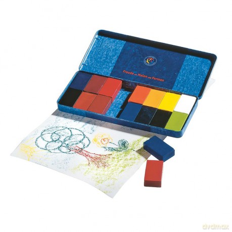 Bijenwasblokjes - 16 Kleuren