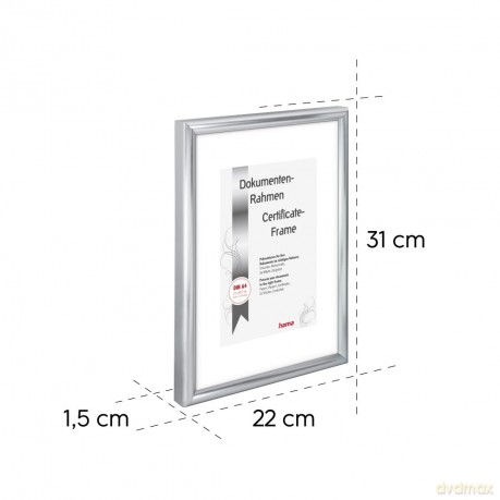 Bilderhalter Sevilla A4 silber