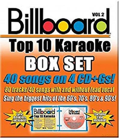 Billboard Top 10 Karaoke Vol.2 [4DVD]