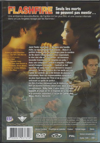 Billy Zane-Louis Gossett Jr [DVD]