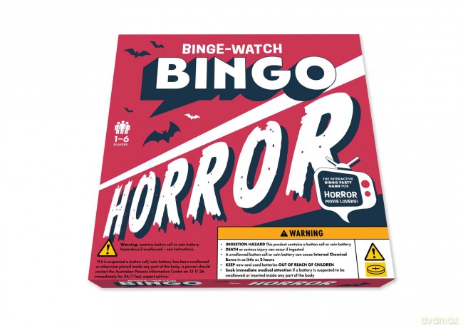 BingeWatch Bingo Horror [KSIĄŻKA]