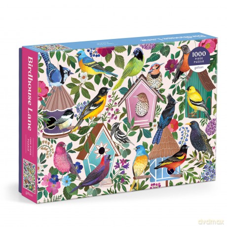 Birdhouse Lane 1000 Piece Puzzle [KSIĄŻKA]