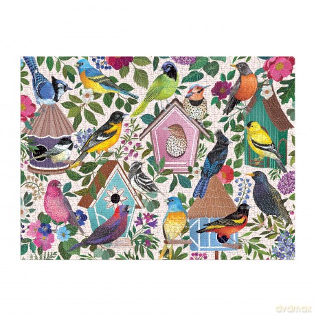 Birdhouse Lane 1000 Piece Puzzle [KSIĄŻKA]