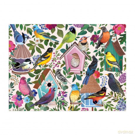 Birdhouse Lane 1000 Piece Puzzle [KSIĄŻKA]