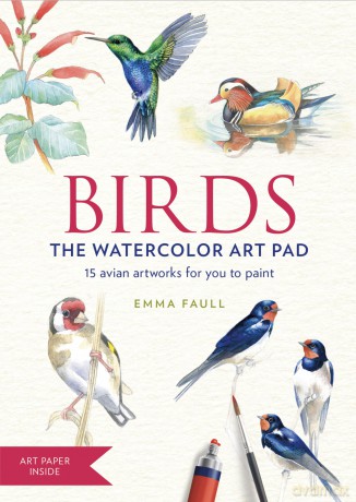 BIRDS Watercolor Art Pad for me [KSIĄŻKA]
