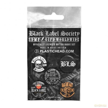 Black Label Society: Black Label Society Button Badge Set