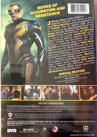 Black Lightning: Complete 3rd Season [3DVD]