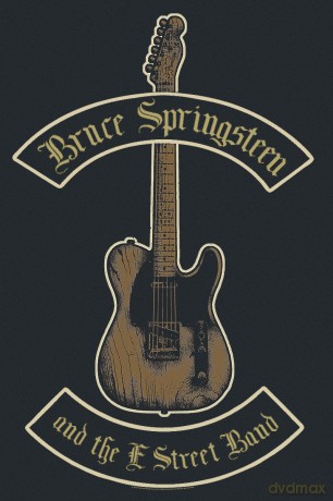 Bruce Springsteen: Black Motorcycle Guitars