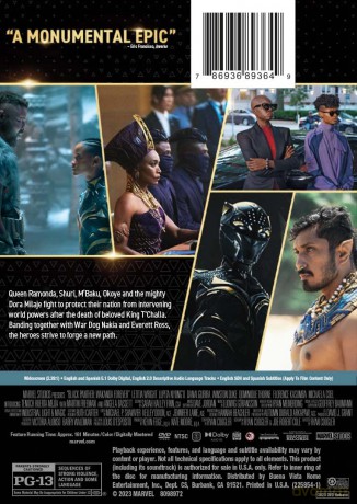 Black Panther: Wakanda Forever [DVD]