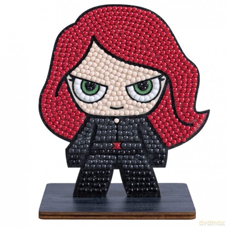 Black Widow Crystal Art Buddy