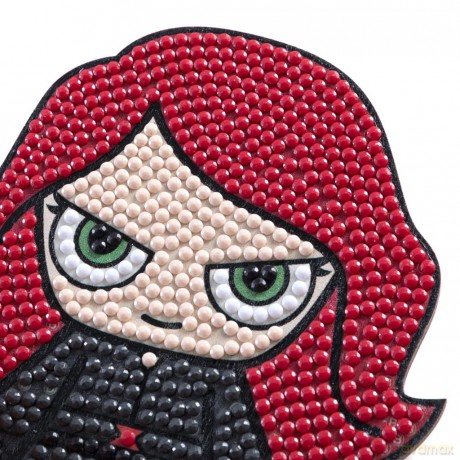 Black Widow Crystal Art Buddy