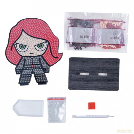 Black Widow Crystal Art Buddy
