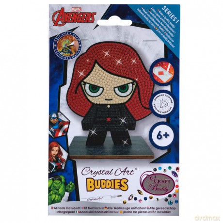 Black Widow Crystal Art Buddy