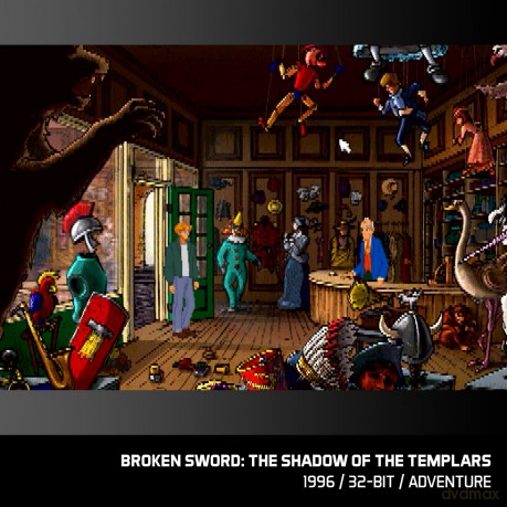 Blaze Evercade Broken Sword Collection 1 Cartridge