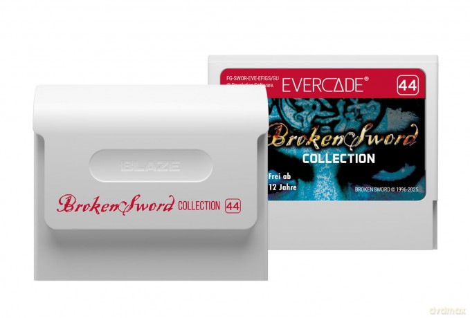 Blaze Evercade Broken Sword Collection 1 Cartridge