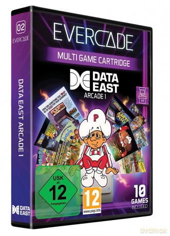 Blaze Evercade Data East Arcade Cartridge 1