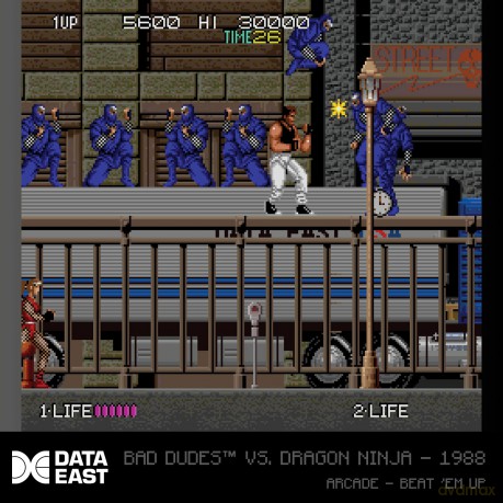 Blaze Evercade Data East Arcade Cartridge 1