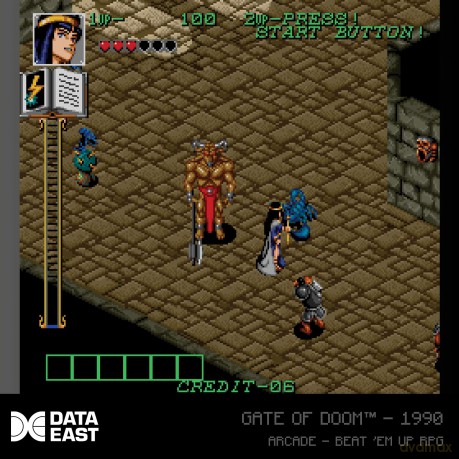 Blaze Evercade Data East Arcade Cartridge 1