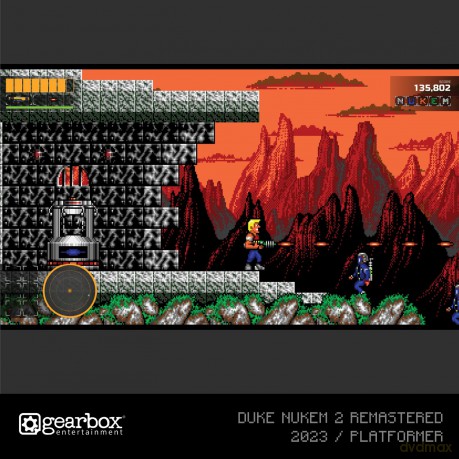 Blaze Evercade Duke Nukem Collection 1 Cartridge