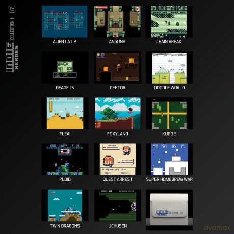 Blaze Evercade Indie Heroes Cartridge 1