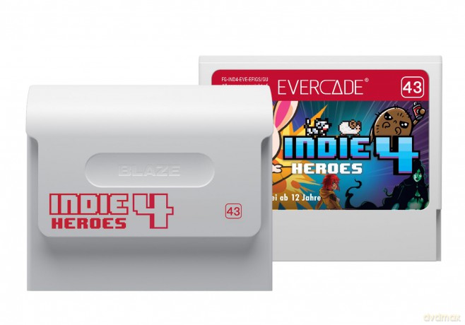 Blaze Evercade Indie Heroes Collection 4 Cartridge