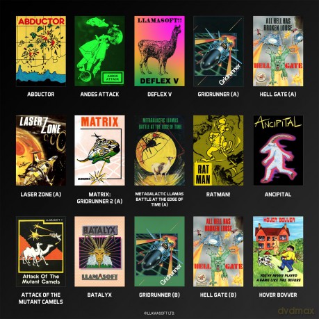 Blaze Evercade The Llamasoft Collection 1 Cartridge