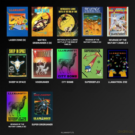 Blaze Evercade The Llamasoft Collection 1 Cartridge