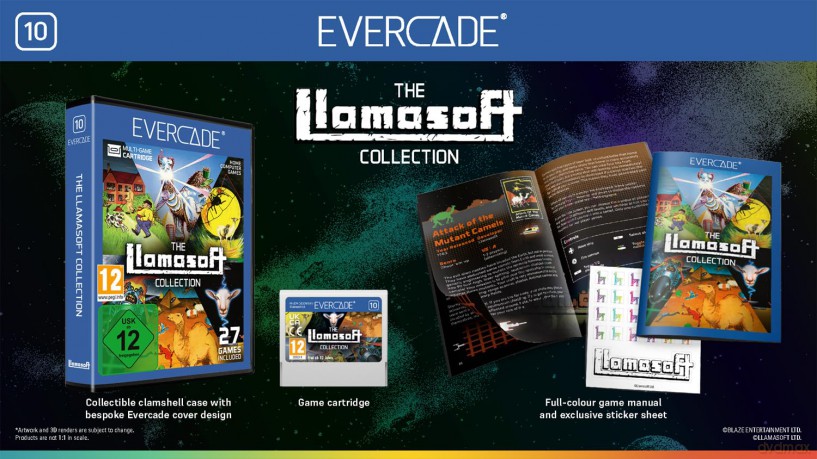 Blaze Evercade The Llamasoft Collection 1 Cartridge