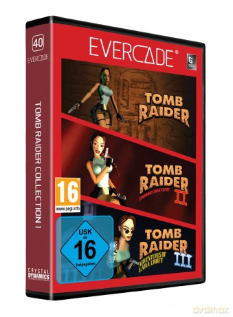 Blaze Evercade Tomb Raider Collection 1 Cartridge English