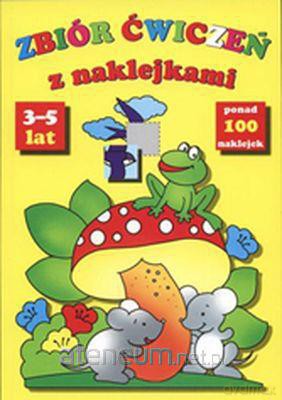 Zbiór Ćwiczeń Z Naklejkami 3-5 Lat [KSIĄŻKA]