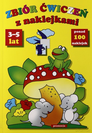 Zbiór Ćwiczeń Z Naklejkami 3-5 Lat [KSIĄŻKA]