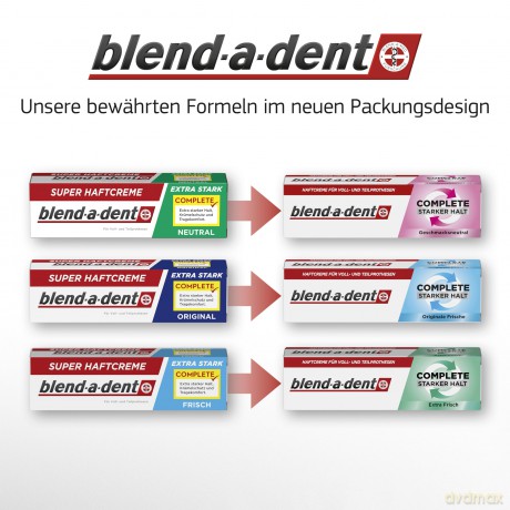blend-a-dent Original MAXI PACK Haftcrem