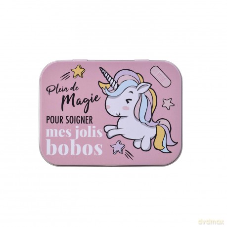 Blikje eenhoorn pleisters (24 stuks)
