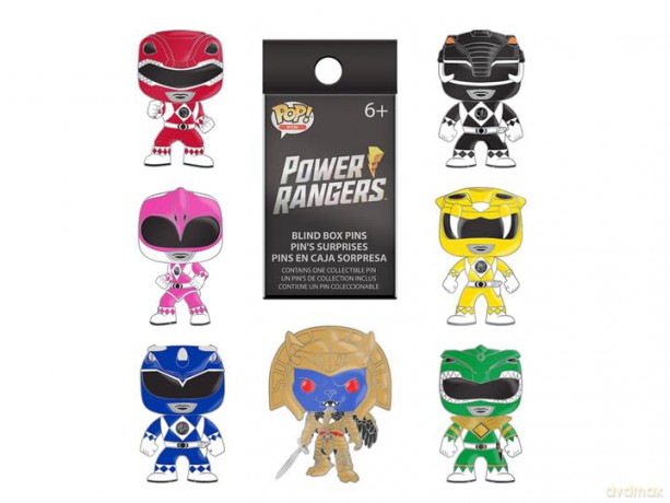 Funko Pop! Pin Power Rangers: Blind Box Pins