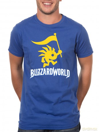 BLIZZARD WORLD - T-Shirt Logo (L)
