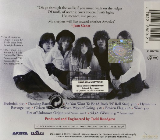 Patti Smith Group: Wave [CD]