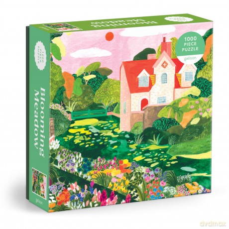 Blooming Meadow 1000 Piece Puzzle [KSIĄŻKA]