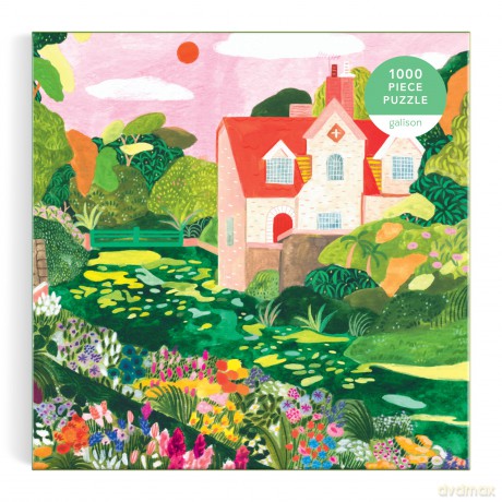 Blooming Meadow 1000 Piece Puzzle [KSIĄŻKA]