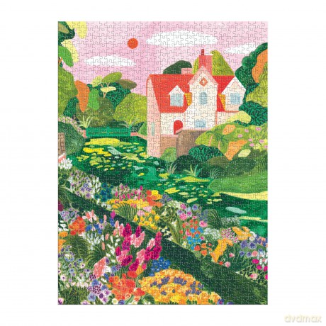 Blooming Meadow 1000 Piece Puzzle [KSIĄŻKA]