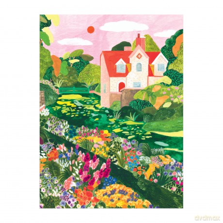 Blooming Meadow 1000 Piece Puzzle [KSIĄŻKA]