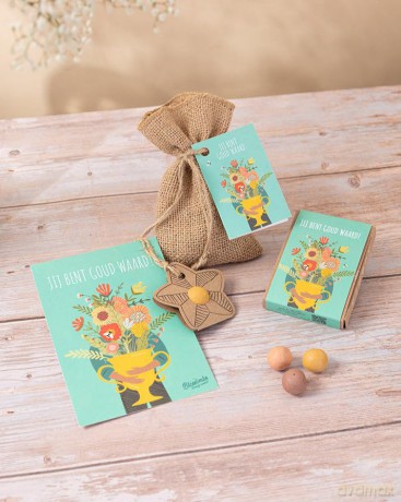 Blossombs Giftbox - Mini - Jij bent goud waard