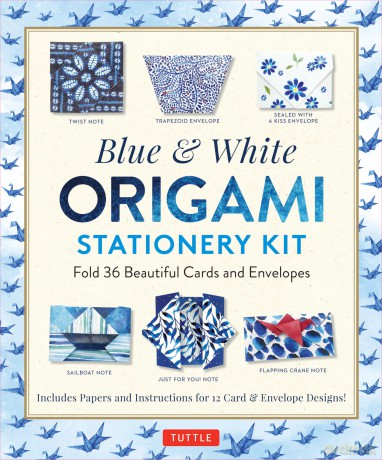 Bluewhite Origami Stationery Kit [KSIĄŻKA]