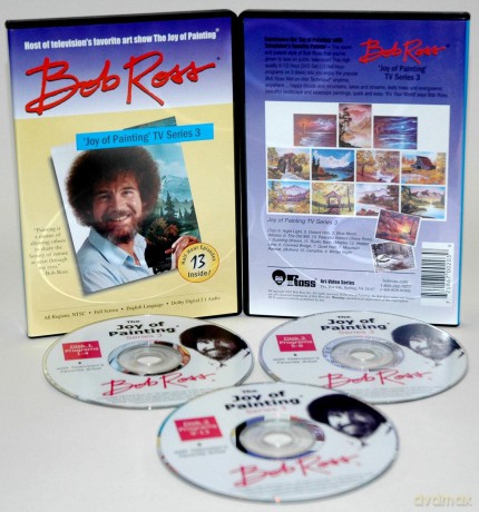 Bob Ross Joy Of Painting Series: Mountains [3DVD]