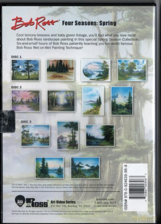 Bob Ross The Joy Of Painting: Spring Collection [3DVD]