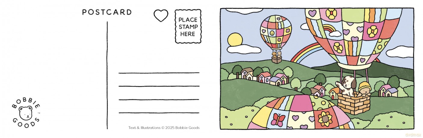 Bobbie Goods Postcard Coloring Book [KSIĄŻKA]
