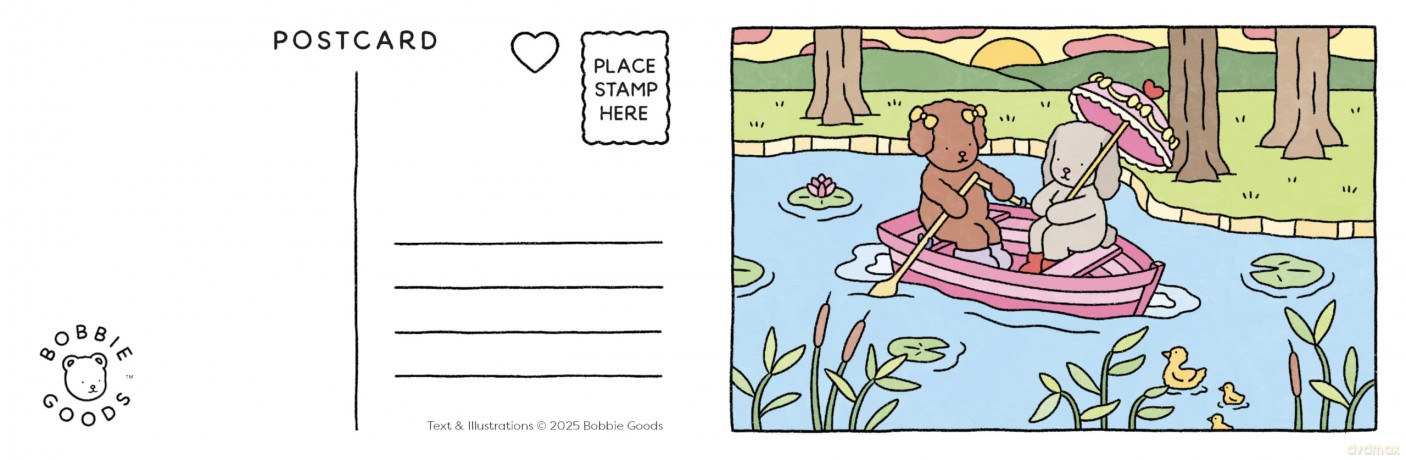 Bobbie Goods Postcard Coloring Book [KSIĄŻKA]