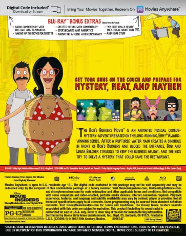 Bob's Burgers Movie [Blu-Ray]