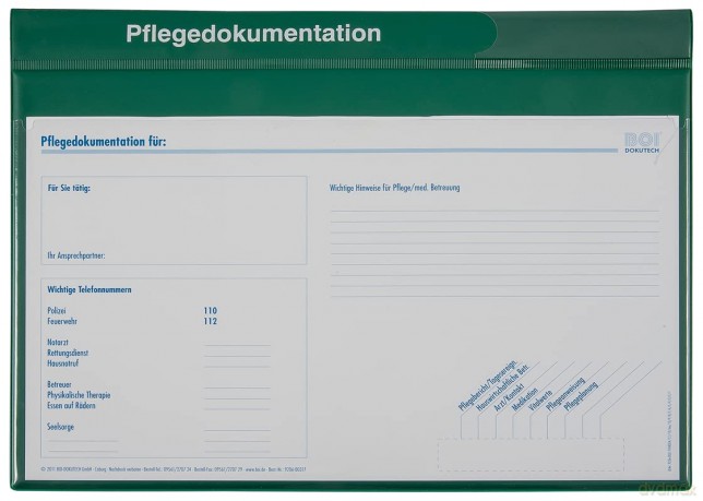 BOI DOKUTECH Patienten-Dokumentationsmap