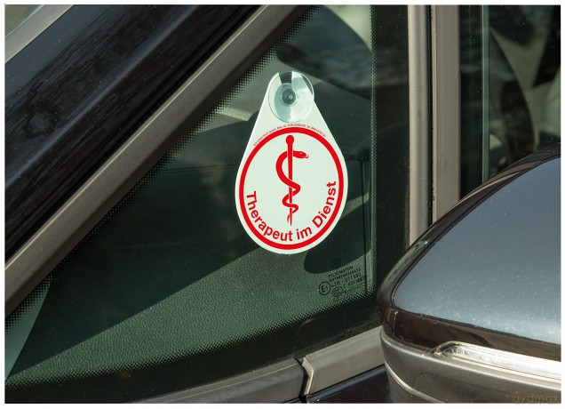 Boi: BOI Hinweisschild "Therapeut im Dienst"
